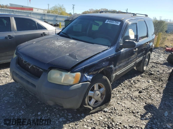 2004 Ford Escape XLS with VIN 1FMYU02184DA07091, listed as a Copart auction lot 84685754 with 212,257 mi miles and Salvage Title. Bid and sale history available at DreamBid. Image 1.