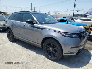 2020 Land Rover Range Rover Velar S with VIN SALYB2FV0LA243665, listed as a Copart auction lot 65432955 with 49,129 mi miles and Salvage title. Bid and sale history available at DreamBid. Image 4.