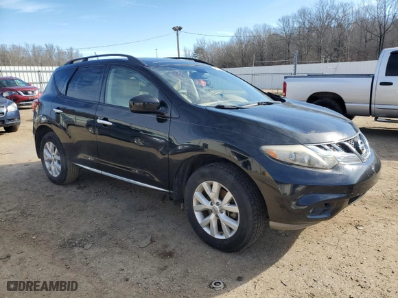 2011 Nissan Murano SL with VIN JN8AZ1MU6BW056302, listed as a Copart auction lot 46243885 with 174,367 mi miles and Salvage Title. Bid and sale history available at carsss.com. Image 4.