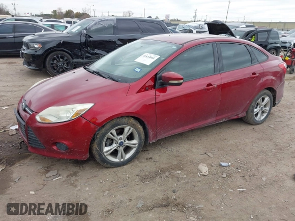 2014 Ford Focus SE with VIN 1FADP3F27EL455723, listed as a IAAI auction lot 41423868 with 96,436 mi miles. Bid and sale history available at carsss.com. Image 17.