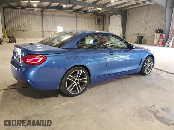 2019 BMW 4 Series 430i xDrive with VIN WBA4Z3C51KEF31360, listed as a Copart auction lot 52500085 with 55,753 mi miles and Salvage title. Bid and sale history available at DreamBid. Image 3.