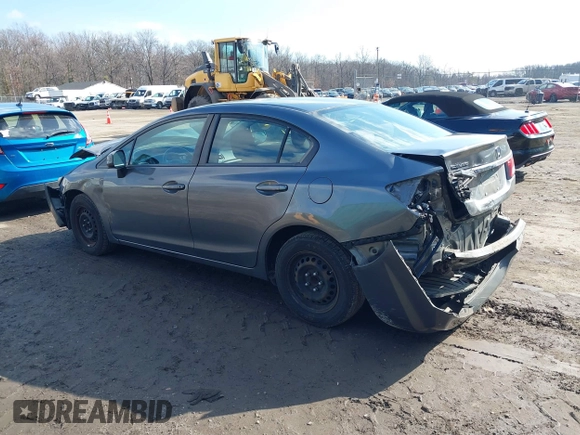 2013 Honda Civic LX z VIN 19XFB2F57DE211132, wystawiony jako IAAI lot #41505072 z przebiegiem 136 269 mil mil oraz . Historia ofert i sprzedaży dostępna na DreamBid. Obrazek 3.