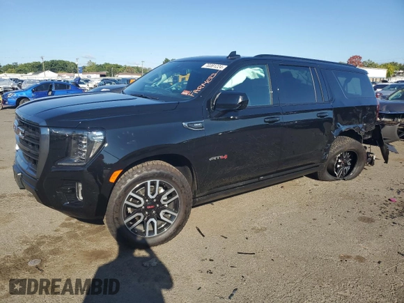 2022 GMC Yukon XL AT4 with VIN 1GKS2HKL9NR286379, listed as a Copart auction lot 70381224 with Not Provided miles and Salvage Title. Bid and sale history available at carsss.com. Image 1.