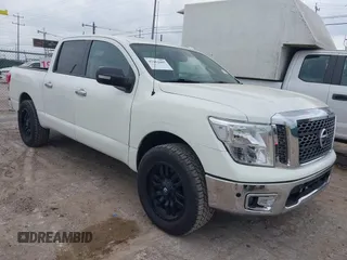 2018 Nissan Titan SV with VIN 1N6AA1E65JN506719, listed as a IAAI auction lot 42162605 with 81,255 mi miles. Bid and sale history available at carsss.com. Image 1.