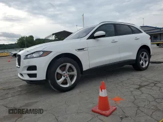 2017 Jaguar F-Pace 35t Premium z VIN SADCJ2BV9HA055409, wystawiony jako Copart lot #60835485 z przebiegiem 99 697 mil mil oraz Czysty tytuł • Clean title. Historia ofert i sprzedaży dostępna na DreamBid. Obrazek 1.