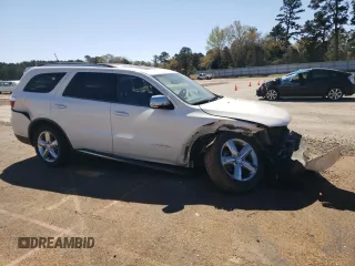 2012 Dodge Durango Citadel with VIN 1C4SDJET5CC158164, listed as a Copart auction lot 49826945 with 183,514 mi miles and Salvage Title. Bid and sale history available at DreamBid. Image 4.