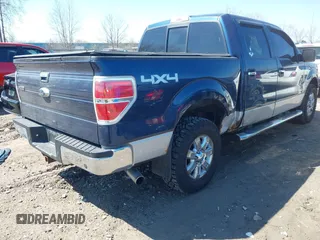 2013 Ford F-150 XL with VIN 1FTFW1ET1DFD46837, listed as a IAAI auction lot 42017411 with 120,023 mi miles. Bid and sale history available at carsss.com. Image 4.