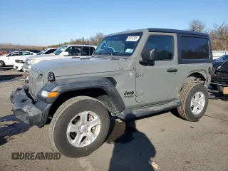 2021 Jeep Wrangler 80th Anniversary with VIN 1C4GJXAN8MW666671, listed as a Copart auction lot 89151305 with 22,628 mi miles and Salvage Title. Bid and sale history available at DreamBid. Image 1.