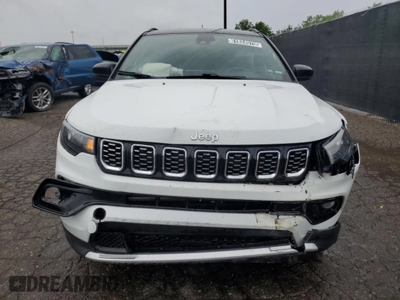 2024 Jeep Compass Limited with VIN 3C4NJDCN1RT145212, listed as a Copart auction lot 61824575 with 34,222 mi miles and Clean title. Bid and sale history available at DreamBid. Image 5.
