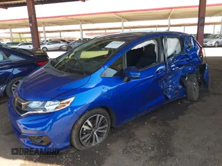 2019 Honda Fit EX with VIN 3HGGK5H83KM715128, listed as a IAAI auction lot 42714559 with 55,855 mi miles and . Bid and sale history available at DreamBid. Image 6.