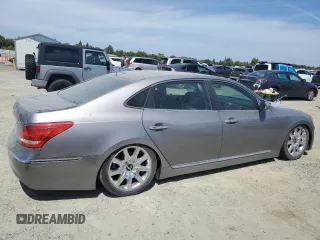 2013 Hyundai Equus Signature with VIN KMHGH4JH8DU063666, listed as a Copart auction lot 63621585 with Not provided miles and Clean title. Bid and sale history available at DreamBid. Image 3.