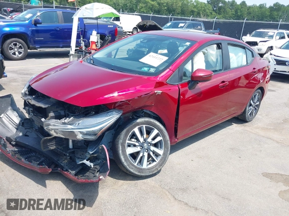 2021 Nissan Versa SV z VIN 3N1CN8EV4ML886711, wystawiony jako IAAI lot #42411222 z przebiegiem 55 401 mil mil oraz . Historia ofert i sprzedaży dostępna na DreamBid. Obrazek 17.