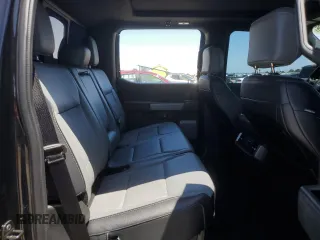 2023 Ford F-150 Lightning Pro with VIN 1FTVW1EV1PWG17333, listed as a Copart auction lot 57904025 with 21,173 mi miles and Salvage title. Bid and sale history available at DreamBid. Image 10.