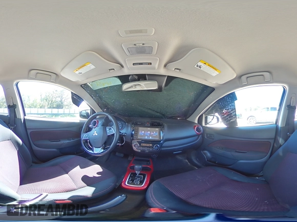 2023 Mitsubishi Mirage Black Edition z VIN ML32AWHJ7PH006110, wystawiony jako Copart lot #48517995 z przebiegiem 33 828 mil mil oraz Szkoda całkowita • Salvage title. Historia ofert i sprzedaży dostępna na DreamBid. Obrazek 14.