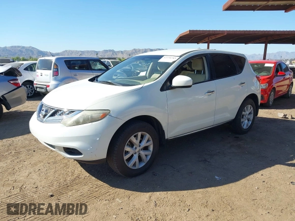 2011 Nissan Murano LE with VIN JN8AZ1MU3BW055706, listed as a IAAI auction lot 42230783 with 219,170 mi miles and . Bid and sale history available at DreamBid. Image 2.