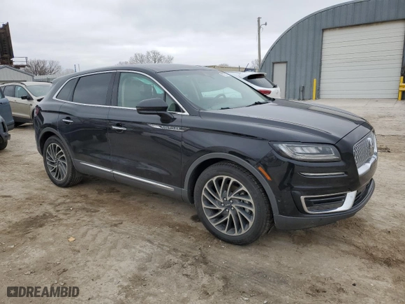 2019 Lincoln Nautilus Reserve with VIN 2LMPJ8L92KBL19504, listed as a Copart auction lot 87075174 with 61,359 mi miles and Salvage Title. Bid and sale history available at carsss.com. Image 4.