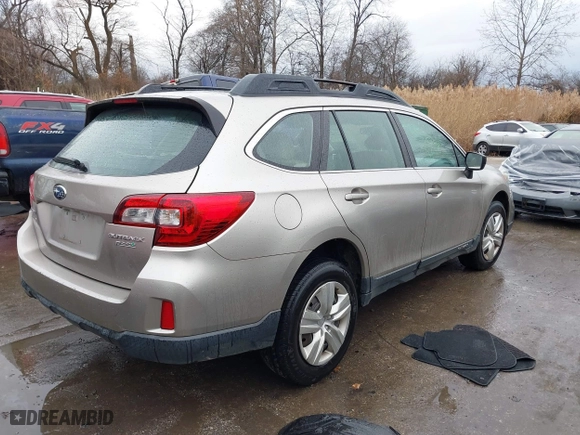 2016 Subaru Outback 2.5i with VIN 4S4BSAAC6G3203917, listed as a IAAI auction lot 41142987 with 159,555 mi miles. Bid and sale history available at carsss.com. Image 4.