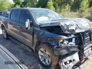 2020 Ram 1500 Lone Star with VIN 1C6RREFT0LN209779, listed as a IAAI auction lot 42226133 with 77,679 mi miles and . Bid and sale history available at DreamBid. Image 1.