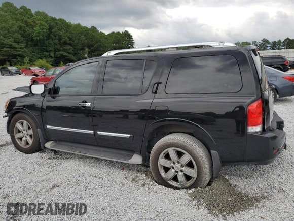 2012 Nissan Armada Platinum z VIN 5N1AA0NC4CN613049, wystawiony jako Copart lot #64414564 z przebiegiem 143 009 mil mil oraz Szkoda całkowita • Salvage title. Historia ofert i sprzedaży dostępna na DreamBid. Obrazek 2.