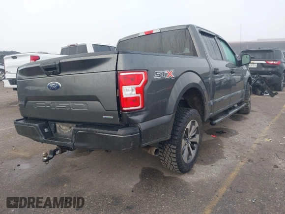 2019 Ford F-150 XL with VIN 1FTEW1CP7KKD80786, listed as a IAAI auction lot 41117065 with 142,011 mi miles and . Bid and sale history available at DreamBid. Image 4.