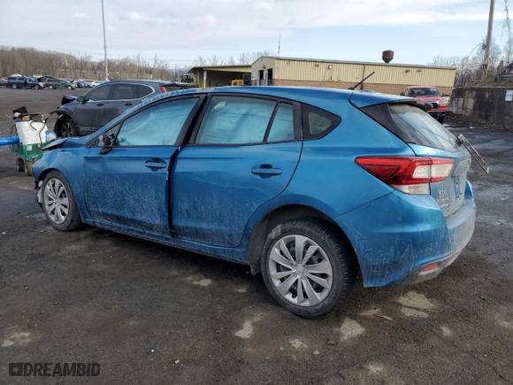 2017 Subaru Impreza with VIN 4S3GTAA65H1734086, listed as a Copart auction lot 88859165 with 0 mi miles and Salvage Title. Bid and sale history available at carsss.com. Image 2.