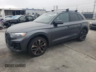 2023 Audi SQ5 Premium Plus with VIN WA1B4AFY5P2168225, listed as a Copart auction lot 54802324 with 6,868 mi miles and . Bid and sale history available at DreamBid. Image 1.