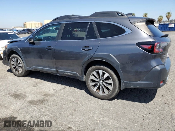 2023 Subaru Outback Limited with VIN 4S4BTANC3P3129038, listed as a Copart auction lot 55678245 with 28,950 mi miles and Salvage title. Bid and sale history available at DreamBid. Image 2.