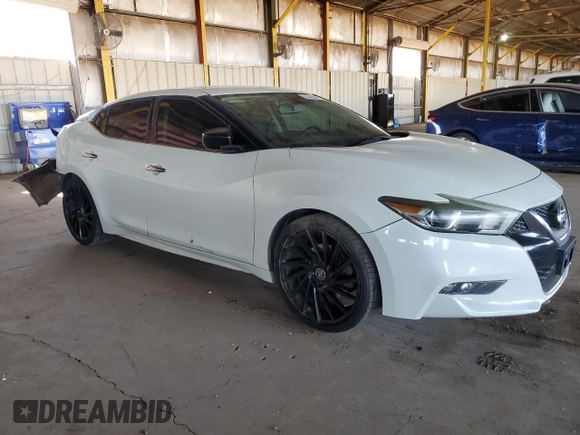 2017 Nissan Maxima SV with VIN 1N4AA6AP3HC374988, listed as a Copart auction lot 54440405 with 127,752 mi miles and Salvage Title. Bid and sale history available at carsss.com. Image 4.