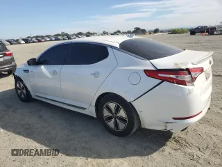 2013 Kia Optima Hybrid LX with VIN KNAGM4AD2D5061996, listed as a Copart auction lot 73626924 with 325,616 mi miles and Salvage Title. Bid and sale history available at carsss.com. Image 2.