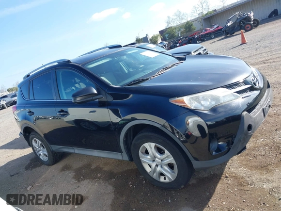 2013 Toyota RAV4 LE with VIN 2T3ZFREV9DW060424, listed as a IAAI auction lot 41721107 with 107,132 mi miles. Bid and sale history available at carsss.com. Image 13.