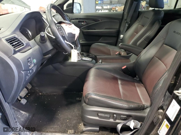 2020 Honda Ridgeline Black Edition with VIN 5FPYK3F81LB021805, listed as a Copart auction lot 43483285 with 66,017 mi miles and Salvage Title. Bid and sale history available at carsss.com. Image 7.