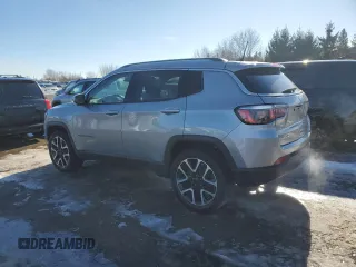 2020 Jeep Compass Limited z VIN 3C4NJDCB3LT220845, wystawiony jako Copart lot #46049615 z przebiegiem 120 609 mil mil oraz Czysty tytuł • Clean title. Historia ofert i sprzedaży dostępna na DreamBid. Obrazek 2.