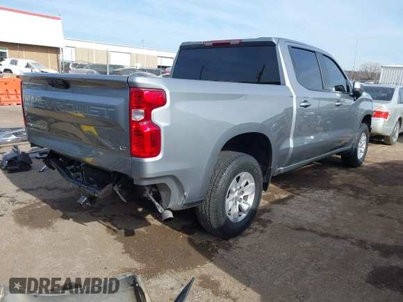 2024 Chevrolet Silverado 1500 LT with VIN 1GCPACEK2RZ168867, listed as a IAAI auction lot 41381244 with 18,020 mi miles and . Bid and sale history available at DreamBid. Image 4.