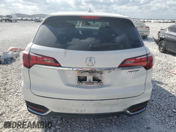 2017 Acura RDX Technology with VIN 5J8TB3H5XHL013777, listed as a Copart auction lot 78388734 with 216,006 mi miles and Salvage title. Bid and sale history available at DreamBid. Image 6.