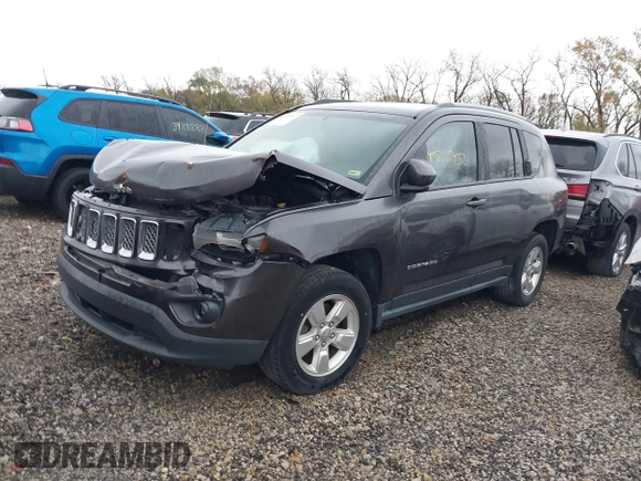 2016 Jeep Compass High Altitude Edition with VIN 1C4NJCEA6GD619825, listed as a IAAI auction lot 40775452 with 101,199 mi miles. Bid and sale history available at carsss.com. Image 17.