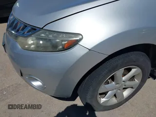 2009 Nissan Murano SL with VIN JN8AZ18U69W101940, listed as a IAAI auction lot 41852690 with 169,701 mi miles and . Bid and sale history available at DreamBid. Image 12.