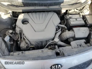 2015 Kia Rio LX with VIN KNADM4A3XF6436038, listed as a Copart auction lot 85834574 with 66,085 mi miles and Salvage Title. Bid and sale history available at carsss.com. Image 12.