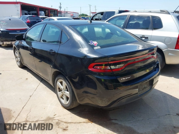 2016 Dodge Dart SXT Sport with VIN 1C3CDFFAXGD796512, listed as a IAAI auction lot 42256533 with 86,805 mi miles and . Bid and sale history available at DreamBid. Image 3.