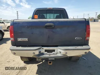2006 Ford F-250 XL with VIN 1FTSW21P76EC57862, listed as a Copart auction lot 62905515 with 218,060 mi miles and Salvage title. Bid and sale history available at DreamBid. Image 6.
