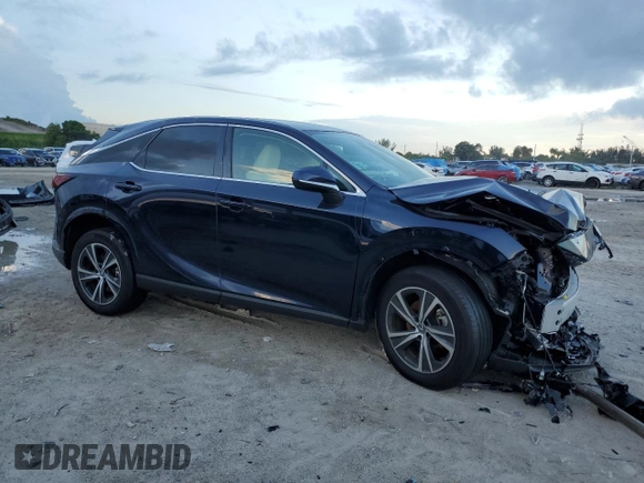 2023 Lexus RX 350 с VIN 2T2BAMBA6PC007002, выставлен на аукционе Copart как лот 74557244 с пробегом 19 145 миль миль и Списание • Salvage title. История ставок и продаж доступна на DreamBid. Изображение 4.