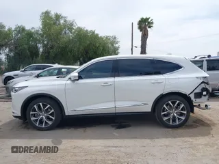 2022 Acura MDX w/Technology Package with VIN 5J8YD9H48NL009409, listed as a IAAI auction lot 42025333 with 21,889 mi miles. Bid and sale history available at carsss.com. Image 14.