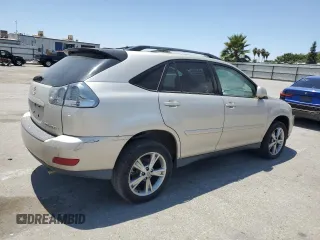 2006 Lexus RX 400h with VIN JTJHW31U660033319, listed as a Copart auction lot 62395705 with 246,546 mi miles and Clean title. Bid and sale history available at DreamBid. Image 3.