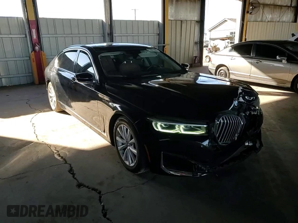 2020 BMW 7 Series 740i with VIN WBA7T2C00LGL17766, listed as a Copart auction lot 72001603 with 74,324 mi miles. Bid and sale history available at carsss.com. Image 11.