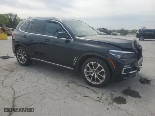 2021 BMW X5 sDrive40i with VIN 5UXCR4C01M9G22129, listed as a Copart auction lot 53636665 with 93,231 mi miles and Clean Title. Bid and sale history available at carsss.com. Image 4.