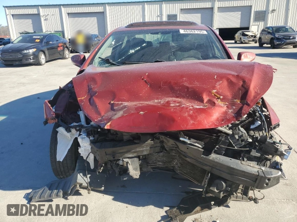 2013 Hyundai Elantra Limited with VIN KMHDH4AE9DU590737, listed as a Copart auction lot 46362195 with 213,578 mi miles and Salvage Title. Bid and sale history available at carsss.com. Image 5.