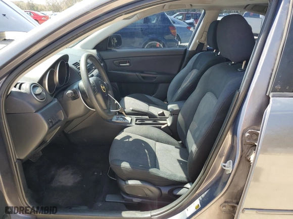 2007 Mazda Mazda3 i Sport with VIN JM1BK12F771622481, listed as a Copart auction lot 48543815 with 139,202 mi miles and Salvage Title. Bid and sale history available at carsss.com. Image 7.