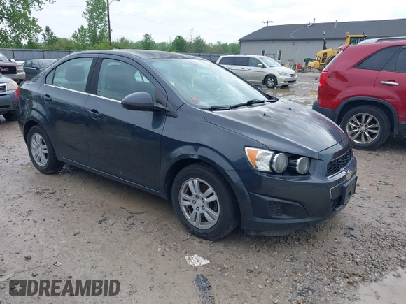 2014 Chevrolet Sonic LT with VIN 1G1JC5SH2E4228540, listed as a IAAI auction lot 42192166 with 115,489 mi miles and . Bid and sale history available at DreamBid. Image 1.