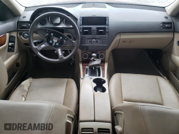 2011 Mercedes-Benz C with VIN WDDGF5EB4BR184206, listed as a Copart auction lot 44655965 with 133,737 mi miles and Clean Title. Bid and sale history available at carsss.com. Image 8.