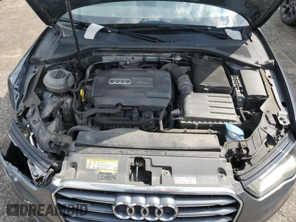 2015 Audi S3 2.0T Premium Plus with VIN WAUBFGFF0F1119422, listed as a Copart auction lot 61335543 with 104,695 mi miles. Bid and sale history available at carsss.com. Image 12.