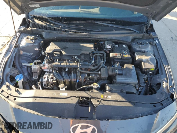2024 Hyundai Elantra SEL with VIN KMHLM4DG8RU789712, listed as a Copart auction lot 41987345 with 12,086 mi miles and Salvage Title. Bid and sale history available at carsss.com. Image 11.